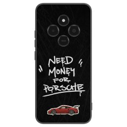 Fekete szilikon tok az alábbi mobiltelefonokra Xiaomi Poco C75 - Dark Racer