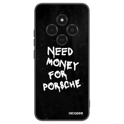 Fekete szilikon tok az alábbi mobiltelefonokra Xiaomi Poco C75 - Black Dollar