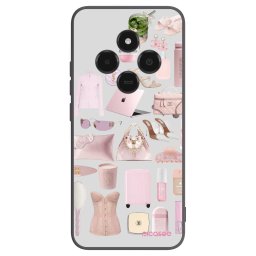 Fekete szilikon tok az alábbi mobiltelefonokra Xiaomi Poco C75 - Glam Babe