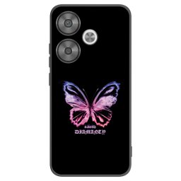 Fekete szilikon tok az alábbi mobiltelefonokra Xiaomi Poco F6 - Diamanty Purple