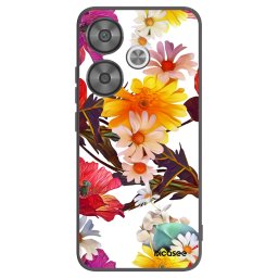 Fekete szilikon tok az alábbi mobiltelefonokra Xiaomi Poco F6 - Meadow