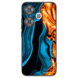 Fekete szilikon tok az alábbi mobiltelefonokra Xiaomi Poco F6 - Gold blue