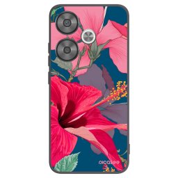 Fekete szilikon tok az alábbi mobiltelefonokra Xiaomi Poco F6 - Hibiscus