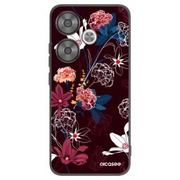 Fekete szilikon tok az alábbi mobiltelefonokra Xiaomi Poco F6 - Dark Meadow