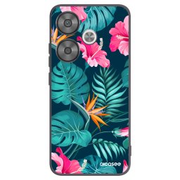Fekete szilikon tok az alábbi mobiltelefonokra Xiaomi Poco F6 - Pink Monstera