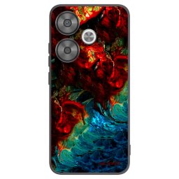 Fekete szilikon tok az alábbi mobiltelefonokra Xiaomi Poco F6 - Universe