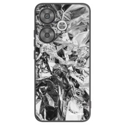 Fekete szilikon tok az alábbi mobiltelefonokra Xiaomi Poco F6 - Chrome