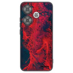 Fekete szilikon tok az alábbi mobiltelefonokra Xiaomi Poco F6 - Organic red