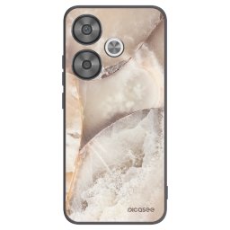 Fekete szilikon tok az alábbi mobiltelefonokra Xiaomi Poco F6 - Cream marble