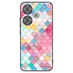 Fekete szilikon tok az alábbi mobiltelefonokra Xiaomi Poco F6 - Colorful roof