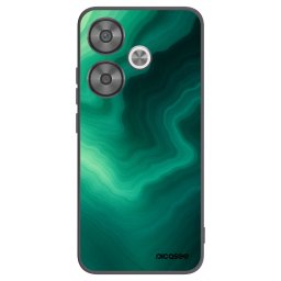 Fekete szilikon tok az alábbi mobiltelefonokra Xiaomi Poco F6 - Malachite
