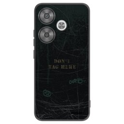 Fekete szilikon tok az alábbi mobiltelefonokra Xiaomi Poco F6 - DON´T TAG