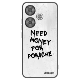 Fekete szilikon tok az alábbi mobiltelefonokra Xiaomi Poco F6 - White Dollar