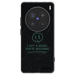 Fekete szilikon tok az alábbi mobiltelefonokra Vivo X200 Pro - LEFT A MARK