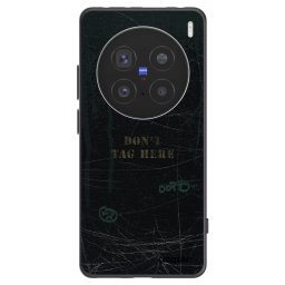 Fekete szilikon tok az alábbi mobiltelefonokra Vivo X200 Pro - DON´T TAG