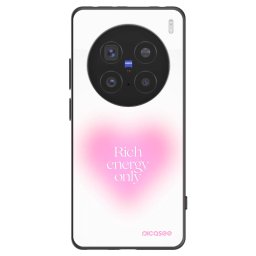 Fekete szilikon tok az alábbi mobiltelefonokra Vivo X200 Pro - Rich Energy