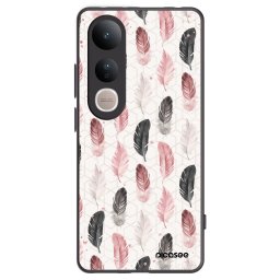 Fekete szilikon tok az alábbi mobiltelefonokra Vivo V50 Lite 5G - Feather 2