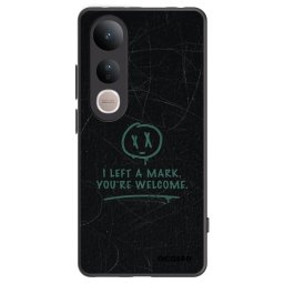 Fekete szilikon tok az alábbi mobiltelefonokra Vivo V50 Lite 5G - LEFT A MARK