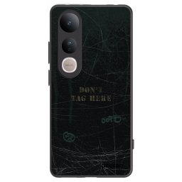 Fekete szilikon tok az alábbi mobiltelefonokra Vivo V50 Lite 5G - DON´T TAG