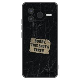 Fekete szilikon tok az alábbi mobiltelefonokra Xiaomi Poco F7 Pro 5G - SORRY