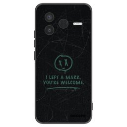 Fekete szilikon tok az alábbi mobiltelefonokra Xiaomi Poco F7 Pro 5G - LEFT A MARK