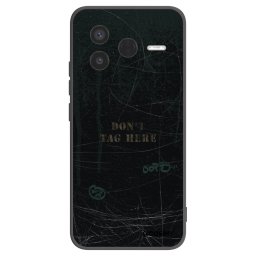 Fekete szilikon tok az alábbi mobiltelefonokra Xiaomi Poco F7 Pro 5G - DON´T TAG