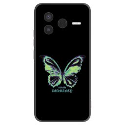 Fekete szilikon tok az alábbi mobiltelefonokra Xiaomi Poco F7 Pro 5G - Diamanty Blue