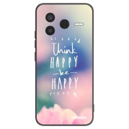 Fekete szilikon tok az alábbi mobiltelefonokra Xiaomi Poco F7 Pro 5G - Think happy be happy