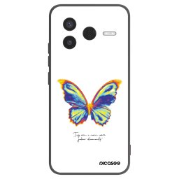 Fekete szilikon tok az alábbi mobiltelefonokra Xiaomi Poco F7 Pro 5G - Diamanty White