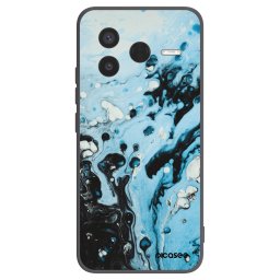 Fekete szilikon tok az alábbi mobiltelefonokra Xiaomi Poco F7 Pro 5G - Organic blue