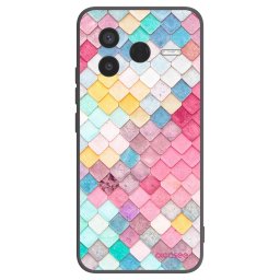 Fekete szilikon tok az alábbi mobiltelefonokra Xiaomi Poco F7 Pro 5G - Colorful roof
