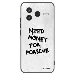 Fekete szilikon tok az alábbi mobiltelefonokra Xiaomi Poco F7 Pro 5G - White Dollar