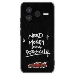 Fekete szilikon tok az alábbi mobiltelefonokra Xiaomi Poco F7 Pro 5G - Dark Racer