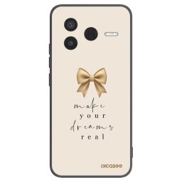 Fekete szilikon tok az alábbi mobiltelefonokra Xiaomi Poco F7 Pro 5G - Golden Dream