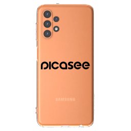 Átlátszó szilikon tok az alábbi mobiltelefonokra Samsung Galaxy A13 5G - Picasee - new logo - black