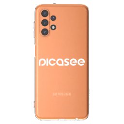 Átlátszó szilikon tok az alábbi mobiltelefonokra Samsung Galaxy A13 5G - Picasee - new logo - white
