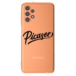 Átlátszó szilikon tok az alábbi mobiltelefonokra Samsung Galaxy A13 5G - Picasee - old logo - black