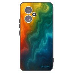 Fekete szilikon tok az alábbi mobiltelefonokra Honor 400 5G - Solar