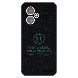 Fekete szilikon tok az alábbi mobiltelefonokra Honor 400 5G - LEFT A MARK