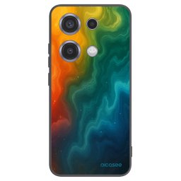 Fekete szilikon tok az alábbi mobiltelefonokra Xiaomi Redmi Note 14S - Solar