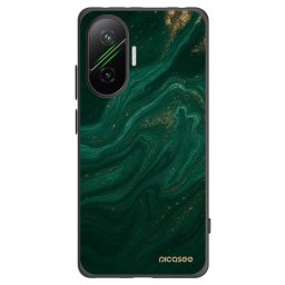 Fekete szilikon tok az alábbi mobiltelefonokra Xiaomi Poco F7 5G - Green