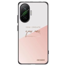 Fekete szilikon tok az alábbi mobiltelefonokra Xiaomi Poco F7 5G - You create your own opportunities