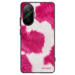 Fekete szilikon tok az alábbi mobiltelefonokra Xiaomi Poco F7 5G - Pink Moo