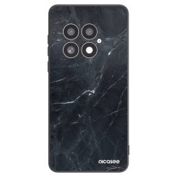 Fekete szilikon tok az alábbi mobiltelefonokra OnePlus 13 5G - Black marble