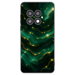 Fekete szilikon tok az alábbi mobiltelefonokra OnePlus 13 5G - Emerald