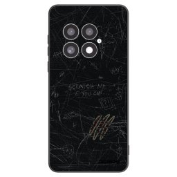 Fekete szilikon tok az alábbi mobiltelefonokra OnePlus 13 5G - SCRATCH