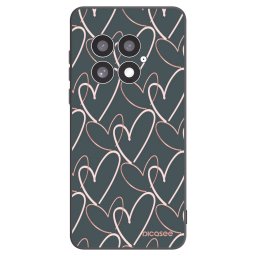 Fekete szilikon tok az alábbi mobiltelefonokra OnePlus 13 5G - Lots of love