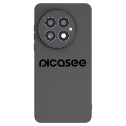 Fekete szilikon tok az alábbi mobiltelefonokra OnePlus 13 5G - Picasee - new logo - black