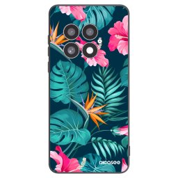 Fekete szilikon tok az alábbi mobiltelefonokra OnePlus 13 5G - Pink Monstera