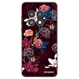 Fekete szilikon tok az alábbi mobiltelefonokra OnePlus 13 5G - Dark Meadow